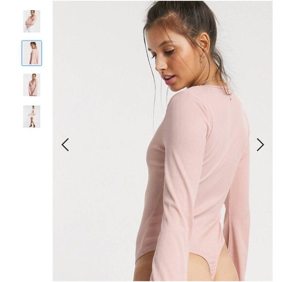 Free People Pink Charli Bodysuit - Picture 3 of 4